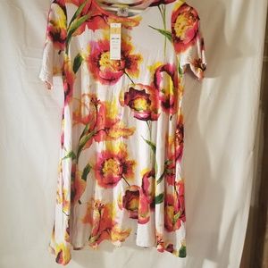 Agnes and Dora Brand New Swing Tunic Multi Colored